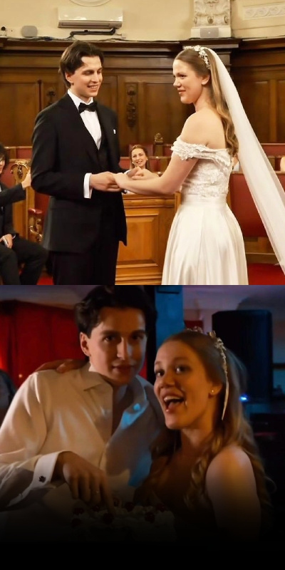 Düğünün perde arkasını paylaştı