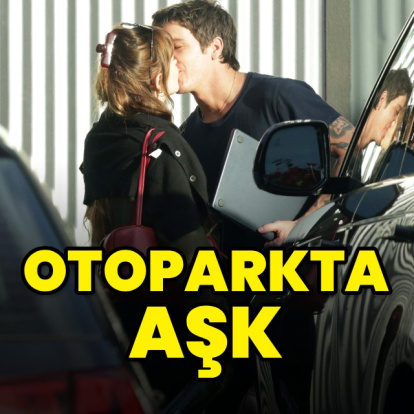 Otoparkta sevgi gösterisi