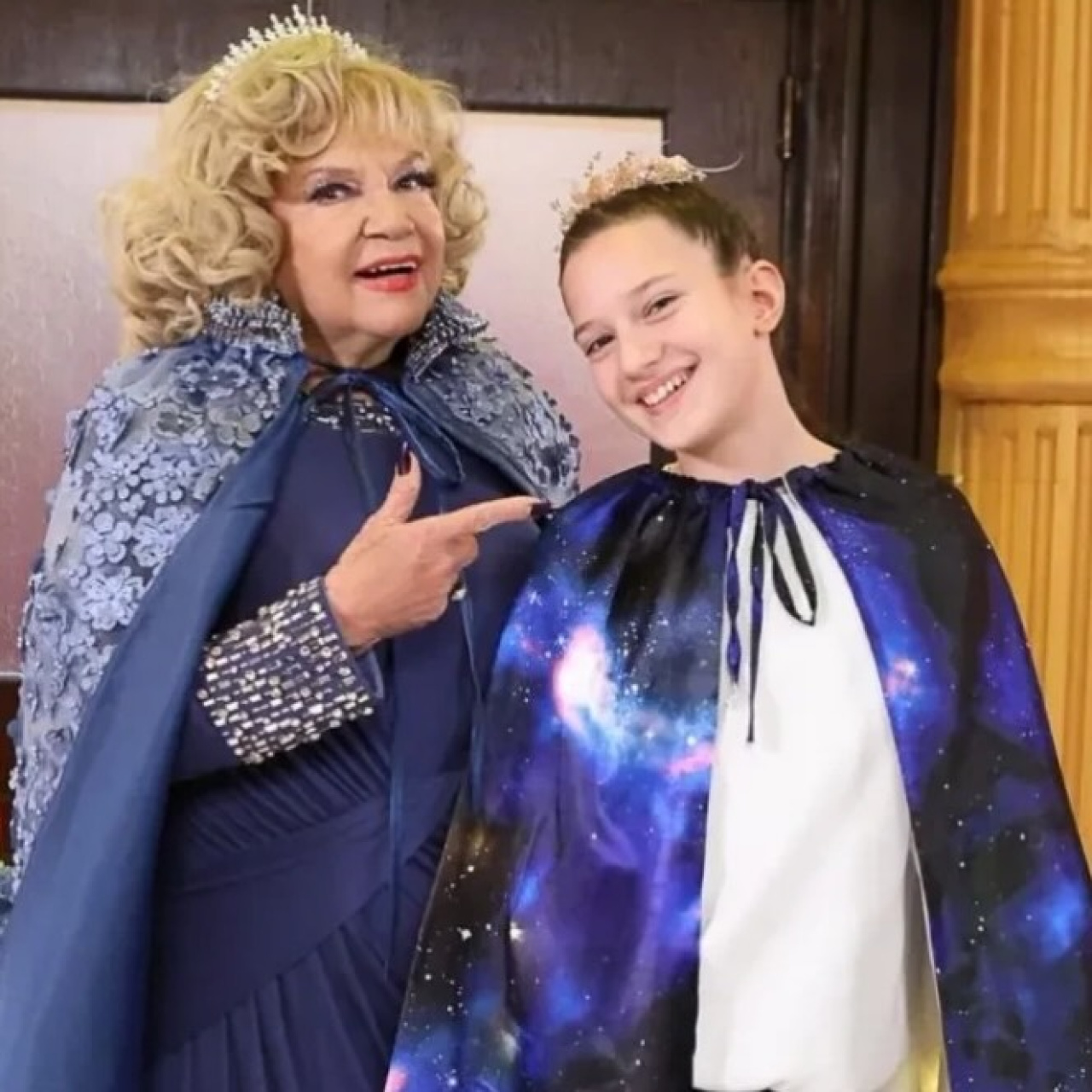 Torunuyla aynı filmde oynayacak