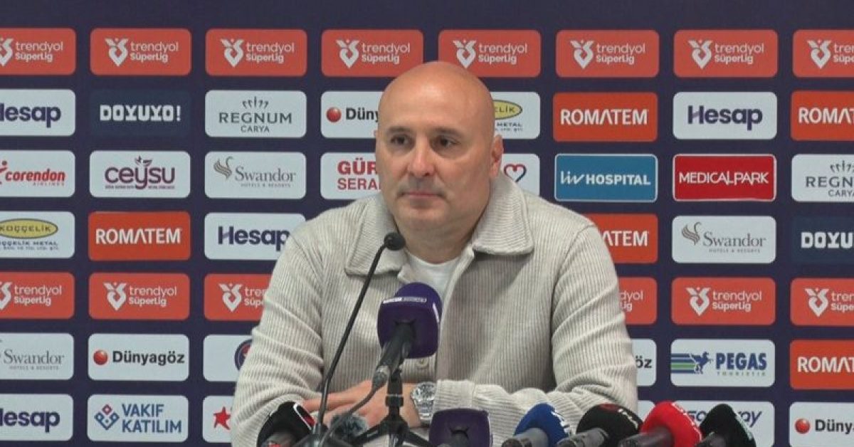 Antalyaspor Teknik Direktörü Sami Uğurlu'nun Maç Sonrası Açıklamaları