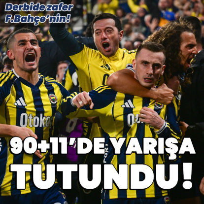 Derbide zafer F.Bahçe'nin!