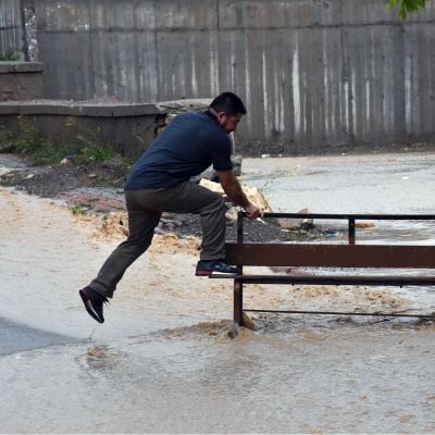 5 bölge için sağanak yağmur uyarısı