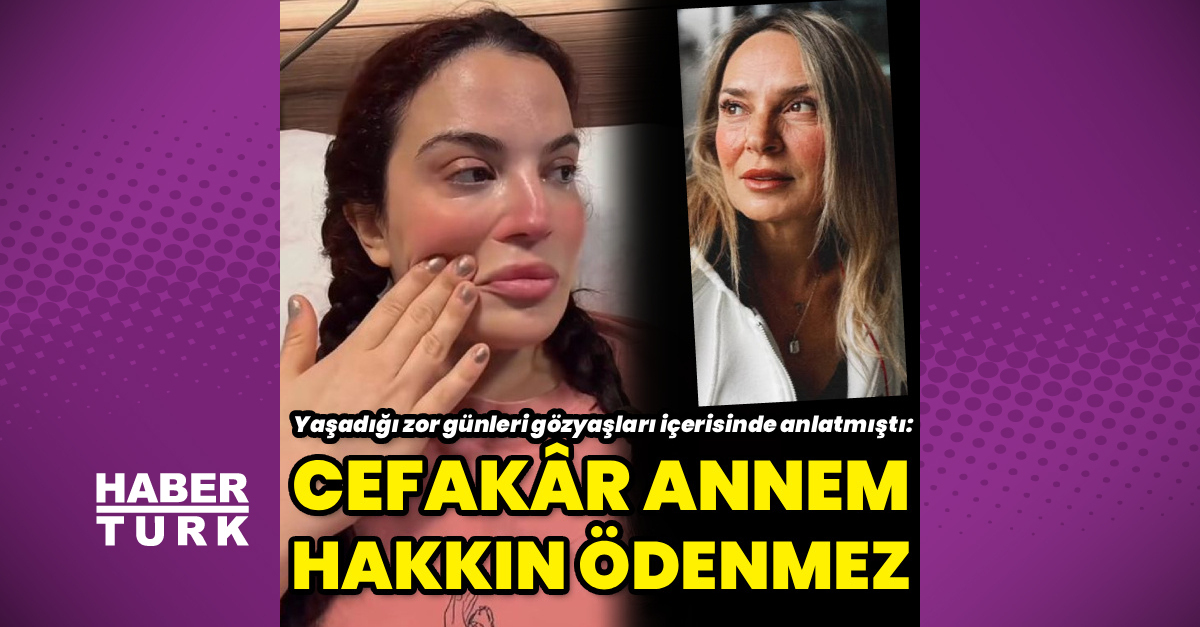 Aslı Bekiroğlu'nun annesi ona çok yardımcı oldu