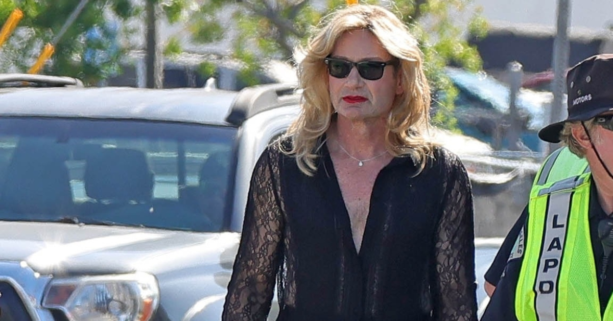 David Duchovny Yeni Filminde Tanınmaz Halde Görünüyor