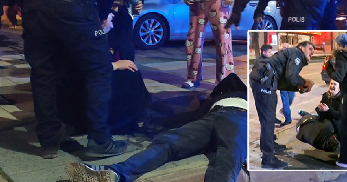 Aksaray'da 'yan bakma' dayağı, anne veoğulları yaralandı