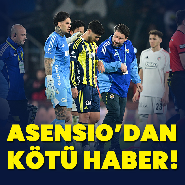 Fenerbahçe'de Asensio şoku!