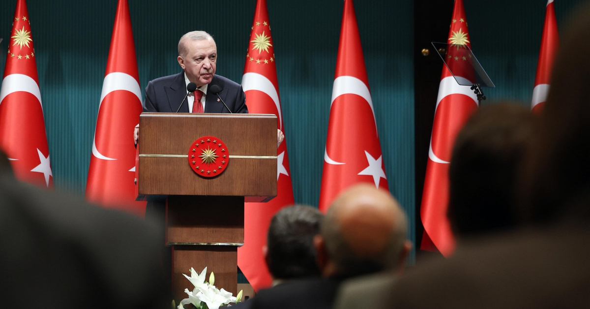 Cumhurbaşkanı Erdoğan'ın Kabinesi Toplantıstartedı