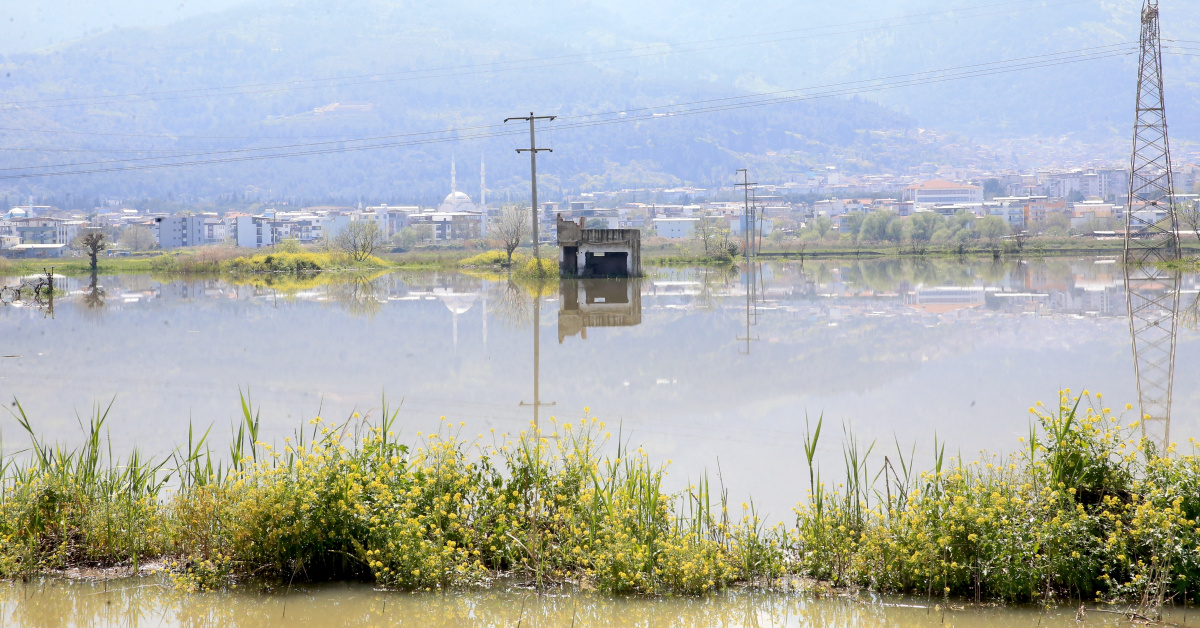 Manisa'dasu baskınları, bağ evleri vetarım arazileri zarar gördü