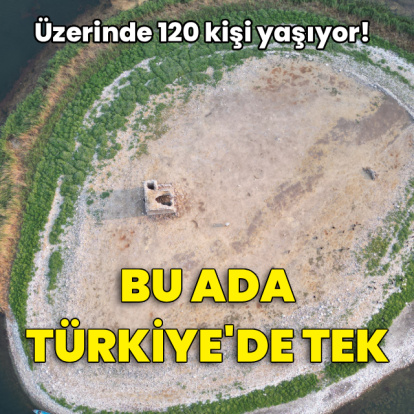 120 kişi yaşıyor! Bu ada Türkiye'de tek