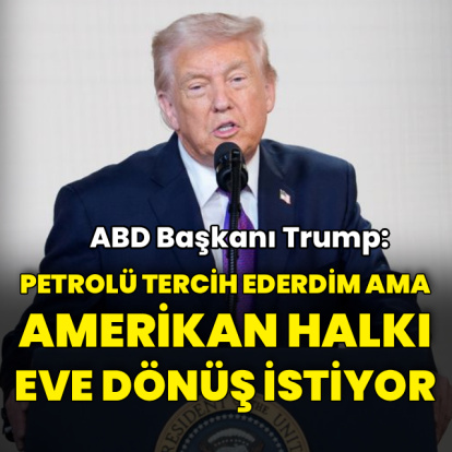 Donald Trump'tan açıklamalar