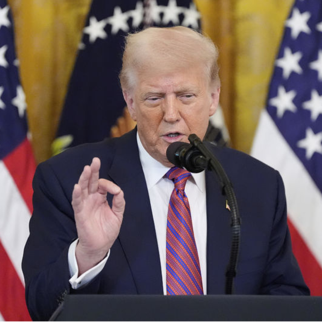 Trump basın toplantısında konuştu