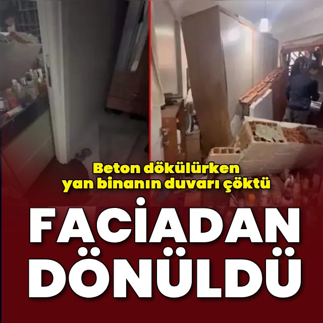 Zeytinburnu'nda faciadan dönüldü