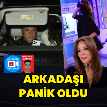 Arkadaşı panik oldu