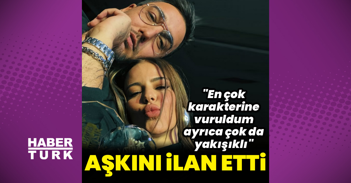 Simge Sağın ile DJ İlkay Şencan'inaşkını ilan ediyor