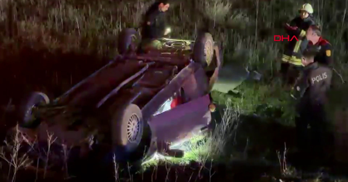 Çorum'da Otomobil Takla Attı, Kiçiklerin Ne Oldu? | Son dakika haberleri