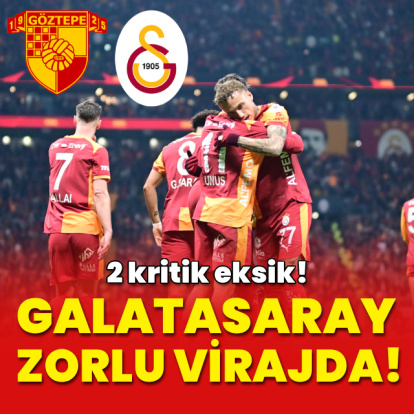 Galatasaray zorlu virajda!