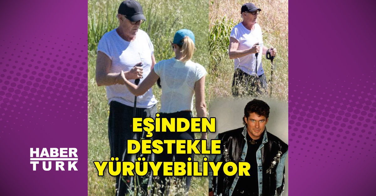 David Hasselhoff'inilk dış görüntüsü vesağlık durumu