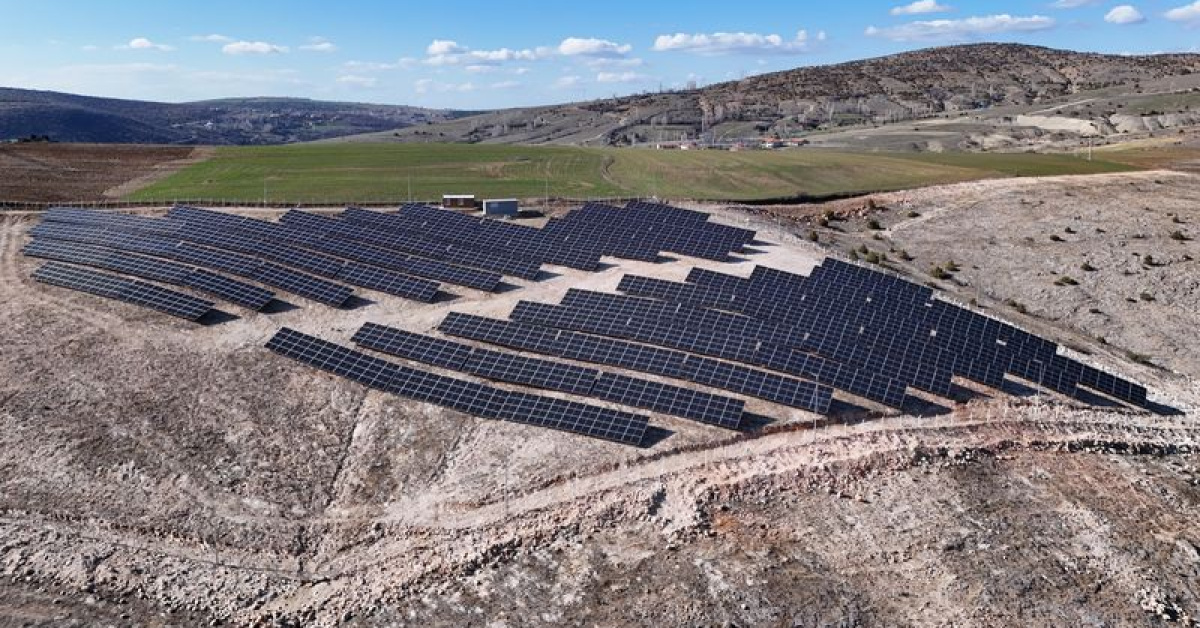 Akdağmadeni Belediyesi'nin güneş santrali ile tasarrufu