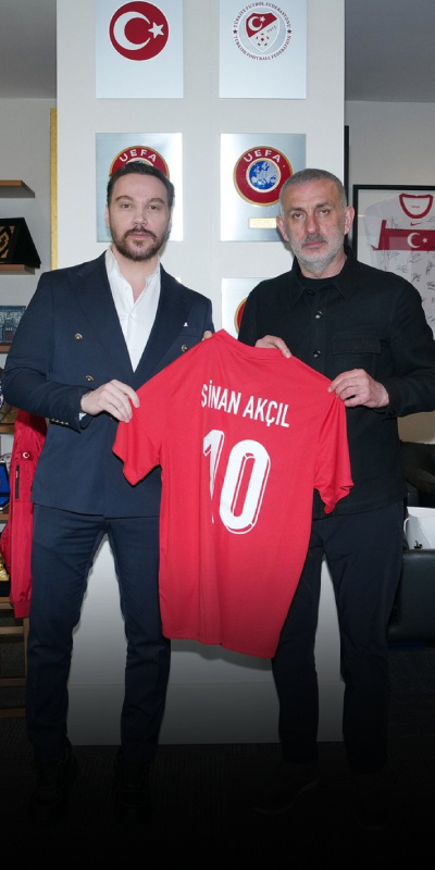 TFF Başkanı'nı ziyaret etti