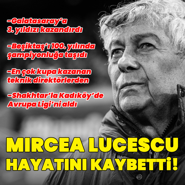 Mircea Lucescu hayatını kaybetti!