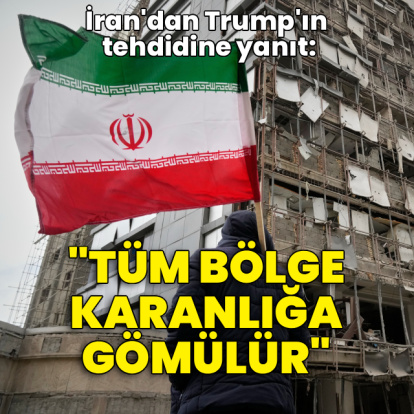 İran'dan Trump'a cevap: Bütün bölge karanlığa gömülür
