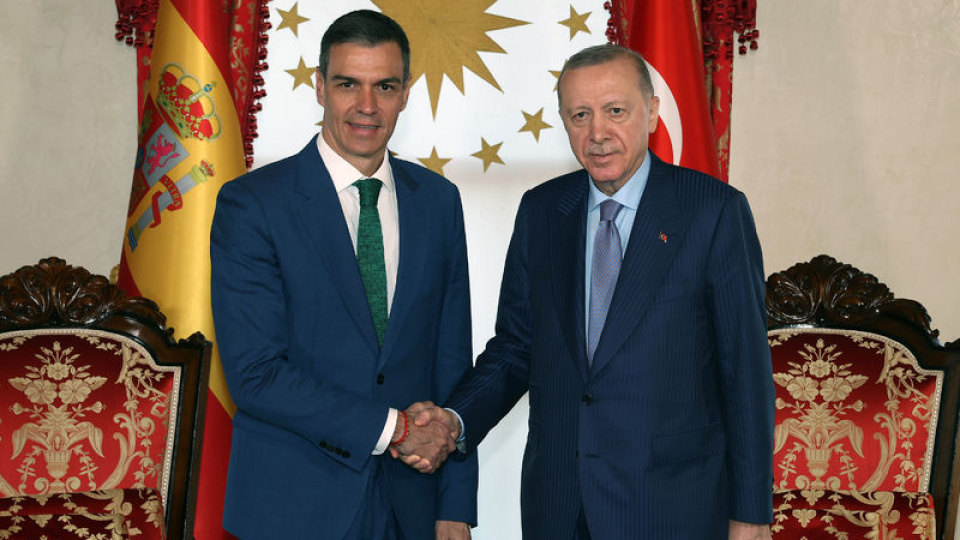 Cumhurbaşkanı Erdoğan, Sanchez ile görüştü