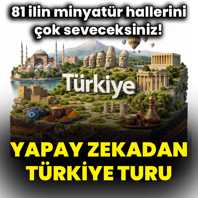 81 ili minyatüre dönüştürdük