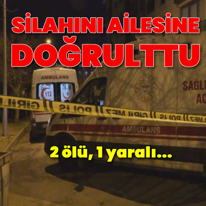 Annesini ve bir ağabeyini öldürüp, diğerini yaraladı