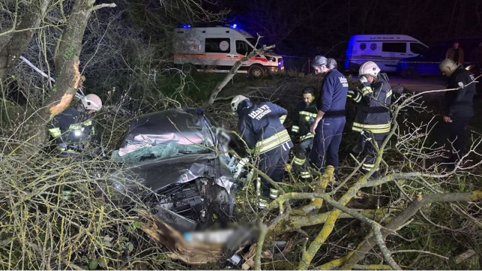 Ormanlık alana devrildi: 1 ölü, 3 yaralı