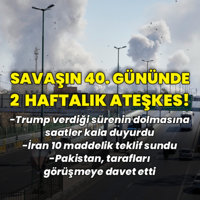 Savaşın 40. gününde ateşkes!