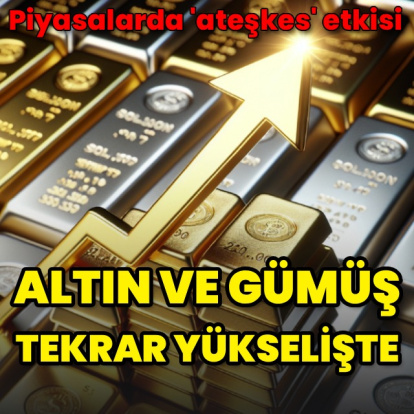 Ateşkesin ardından altında yükseliş