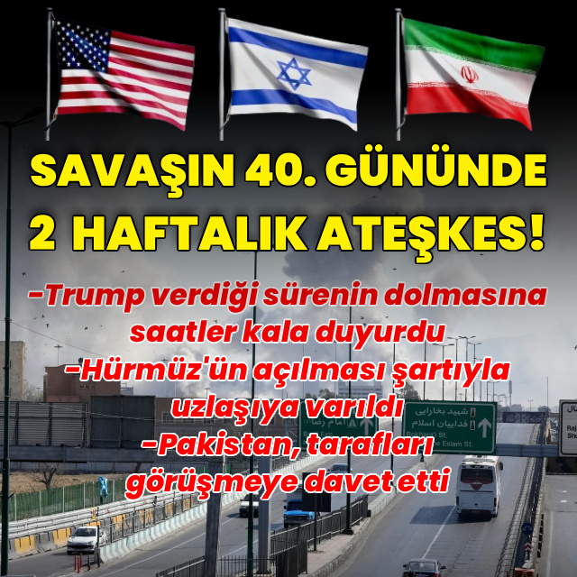 Savaşın 40. gününde ateşkes!
