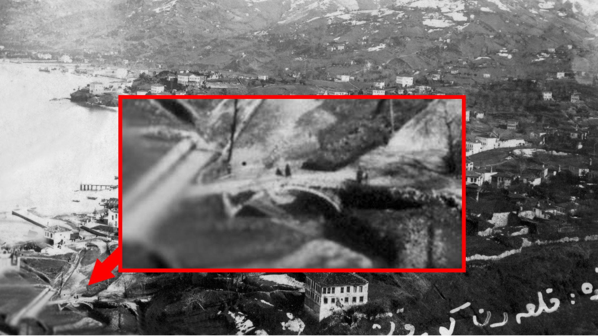 Yol yapım çalışmasında 200 yıllık tarihi kemer köprü gün yüzüne çıktı