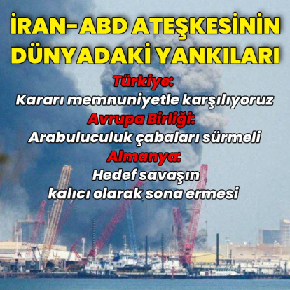 ABD-İran ateşkesinin dünyadaki yankıları