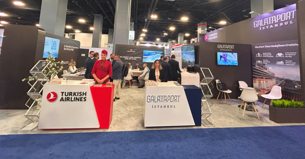 Türk Hava Yolları ve Galataport İstanbul, Seatrade Cruise Global'a