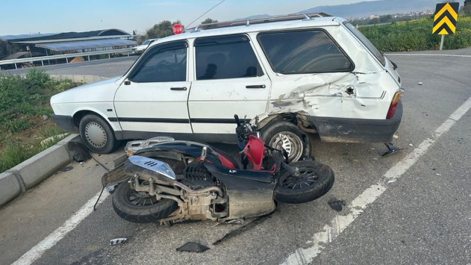 Motosikletli genç hayatını kaybetti