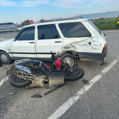 Motosikletli genç hayatını kaybetti
