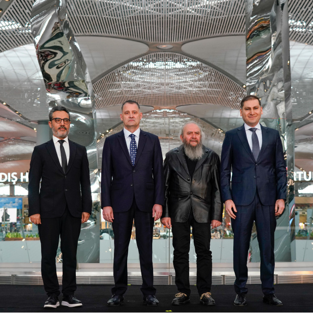 İstanbul Havalimanı'nda dev sanat eseri