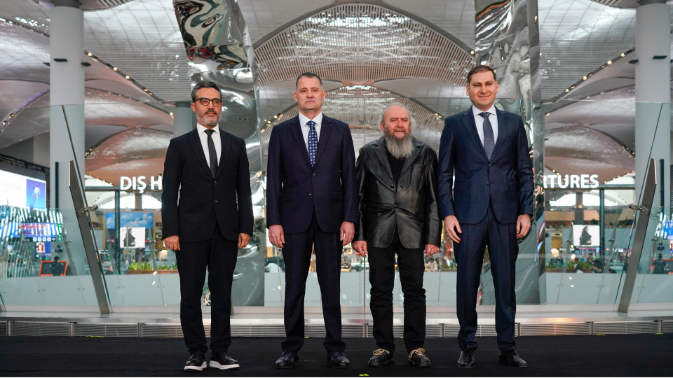 İstanbul Havalimanı'nda dev sanat eseri