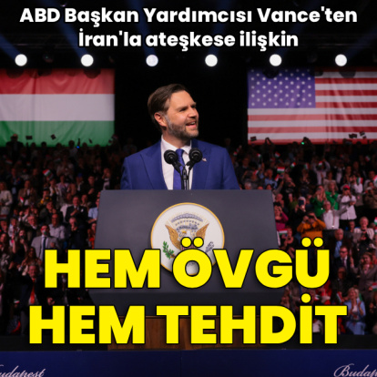 Vance'ten İran sürecine hem övgü hem de tehdit
