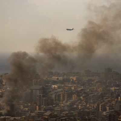 İsrail'den Beyrut'a saldırı!