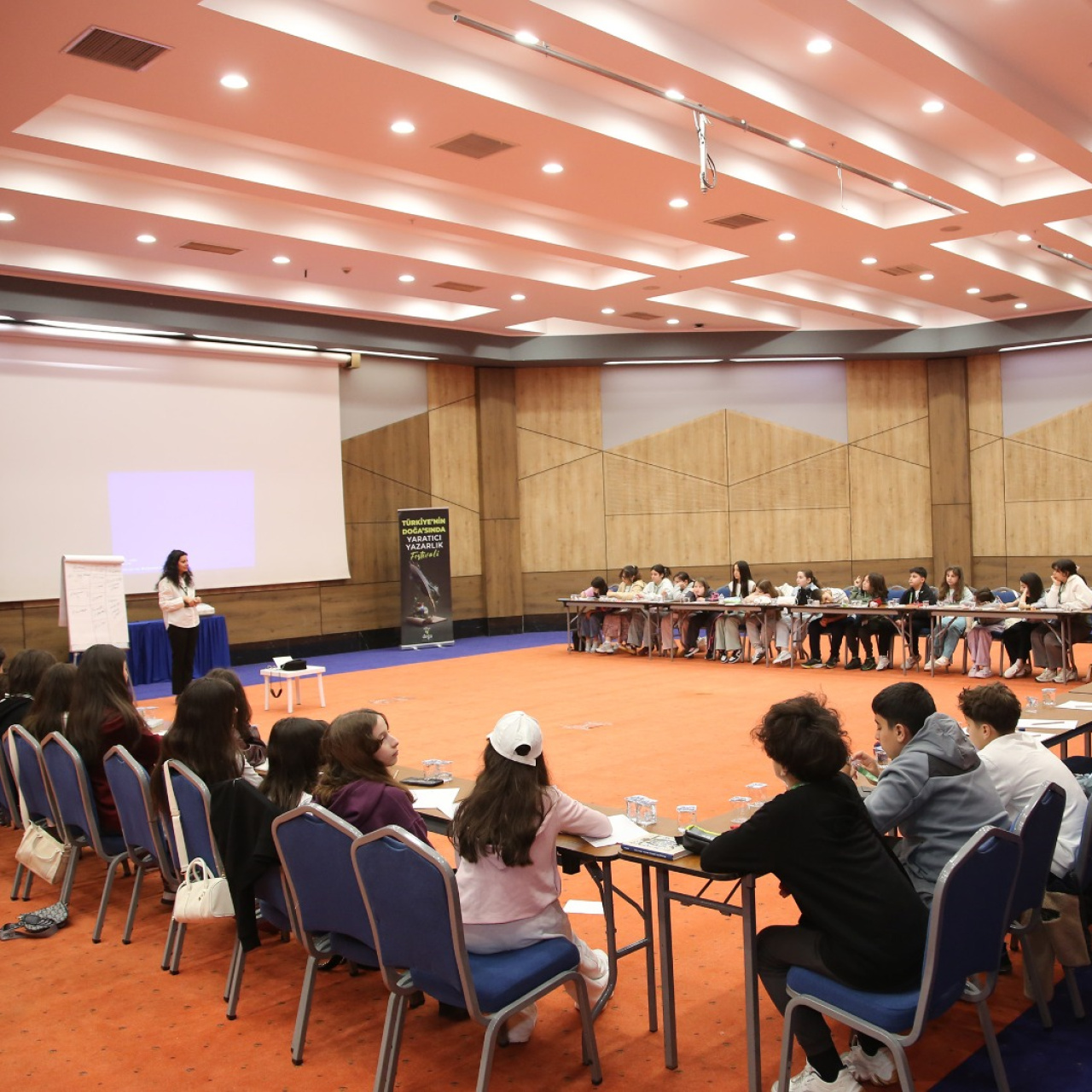 Yazma tutkusu olan öğrenciler buluştu