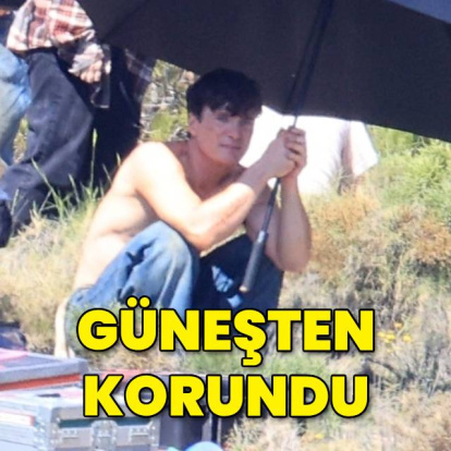 Güneşten korundu