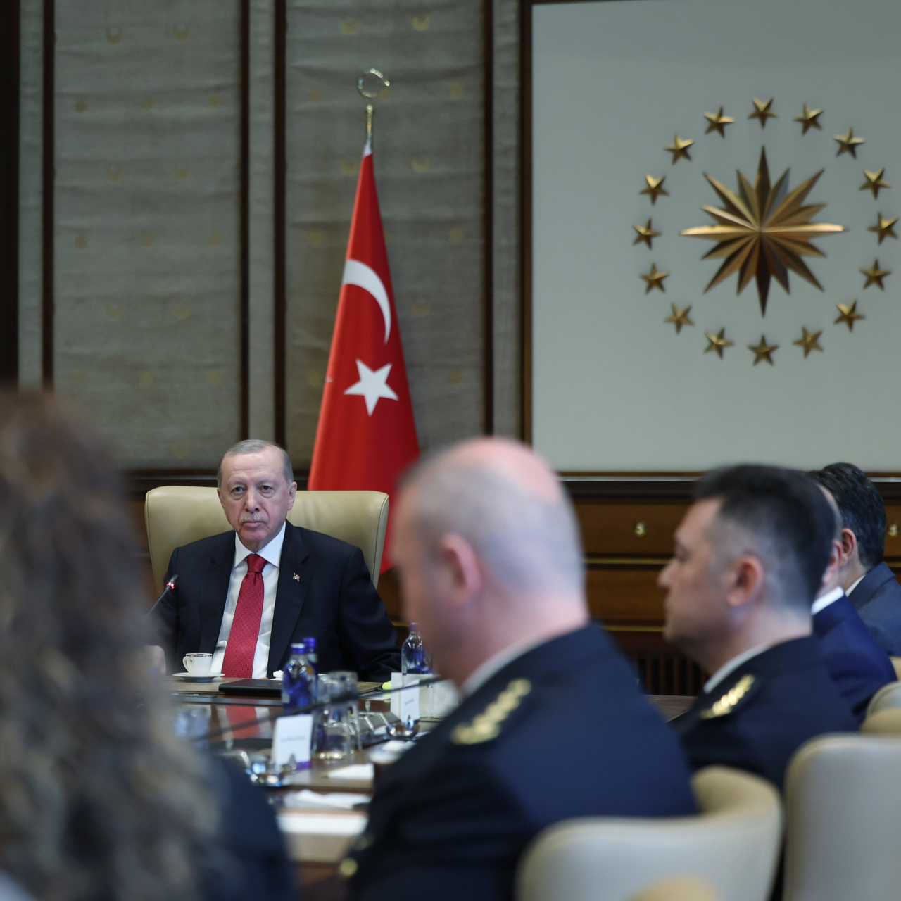 Bakan Çiftçi ve polisleri kabul etti