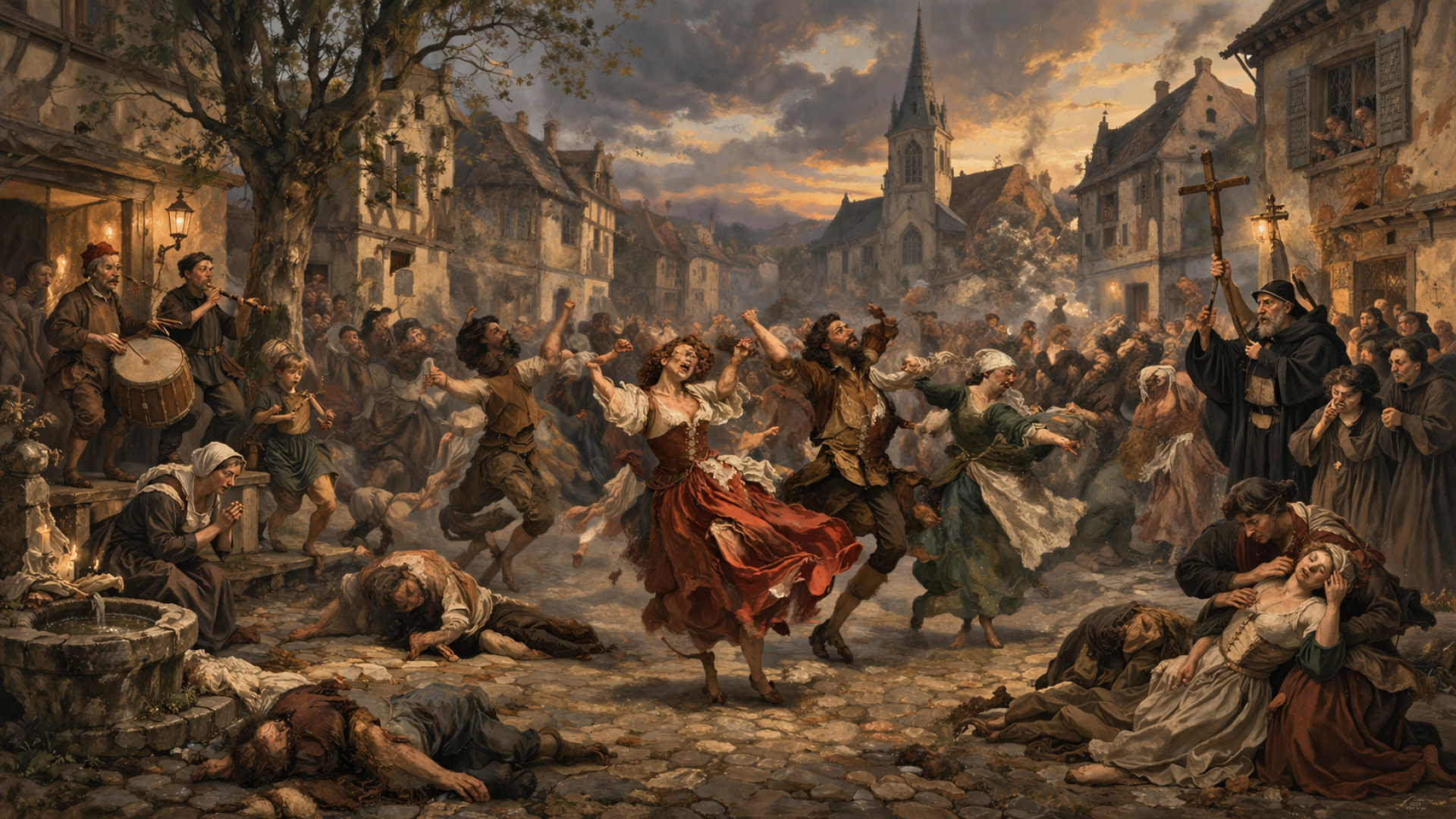 Bir şehir delirdi mi? 5 asırdır cevabı yok! Tarihin en gizemli salgını yüzlerce kişiyi ölüme götürdü