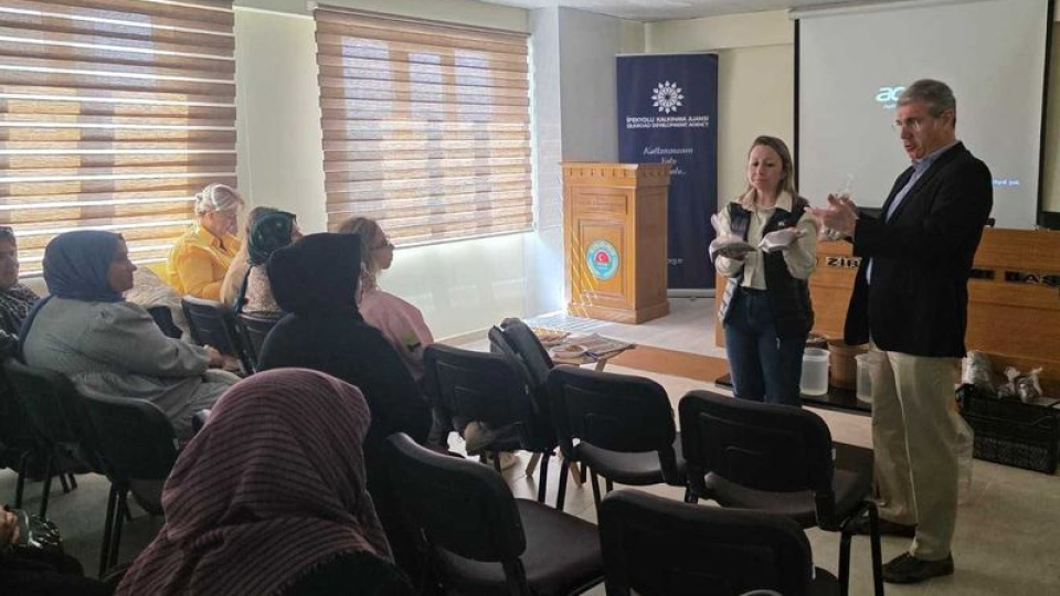 Kilis ve Gaziantep'te kadın çiftçilere eğitim