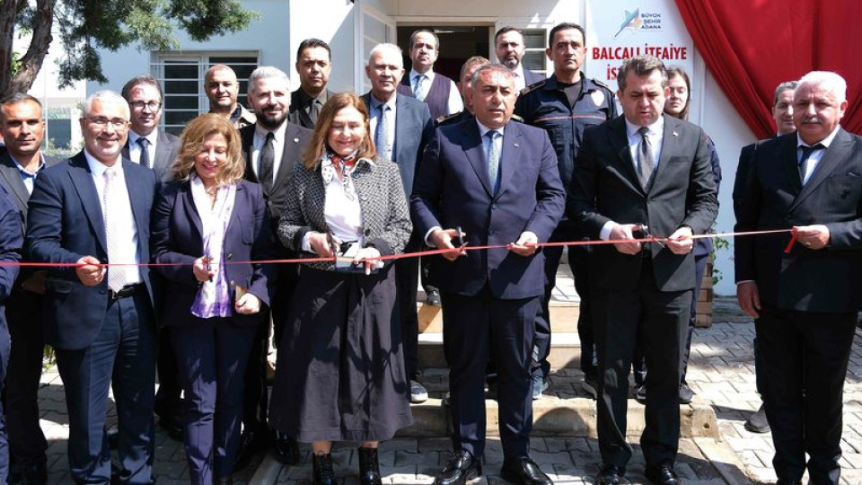 Adana'da 23. İtfaiye İstasyonu hizmete açıldı
