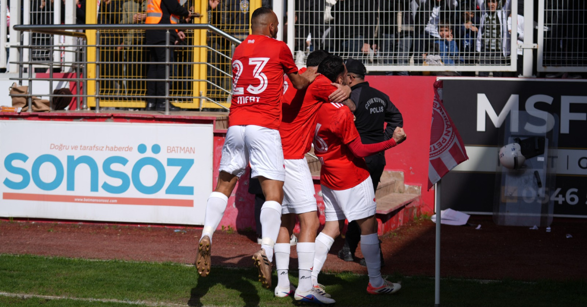Batman Petrolspor Trendyol 1. Lig'eyükseldi