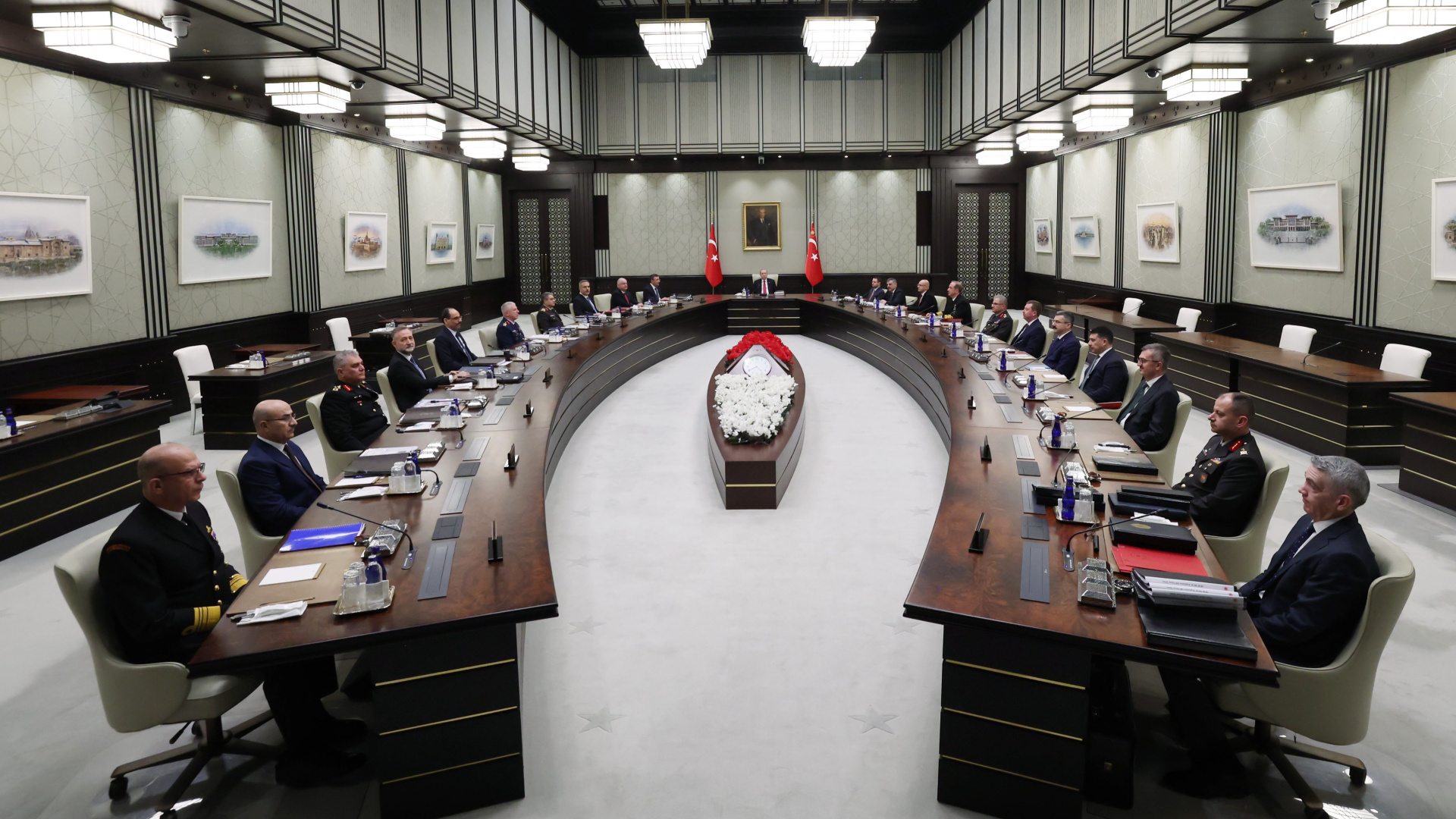 MGK Toplantısı Cumhurbaşkanı Erdoğan Başkanlığında Sona Erdi