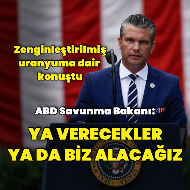 Hegseth'ten nükleer materyale dair açıklama